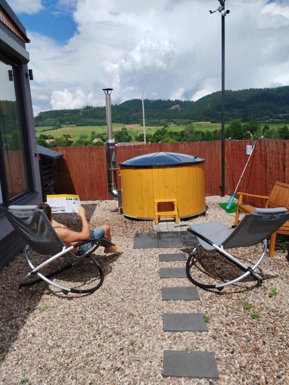 Rajska Polana Domki Premium ,Na Odludziu Z Prywatna Balia Z Jacuzzi I Sauna ,Cisza,Rowery Elektryczne,Gory,Astroprzygoda,- Adrspach, Skalne Miasto, Zamek Ksiaz,Andrzejowka,Karpacz, Sniezka,Janskie Laznie,Pec Mieroszow Экстерьер фото