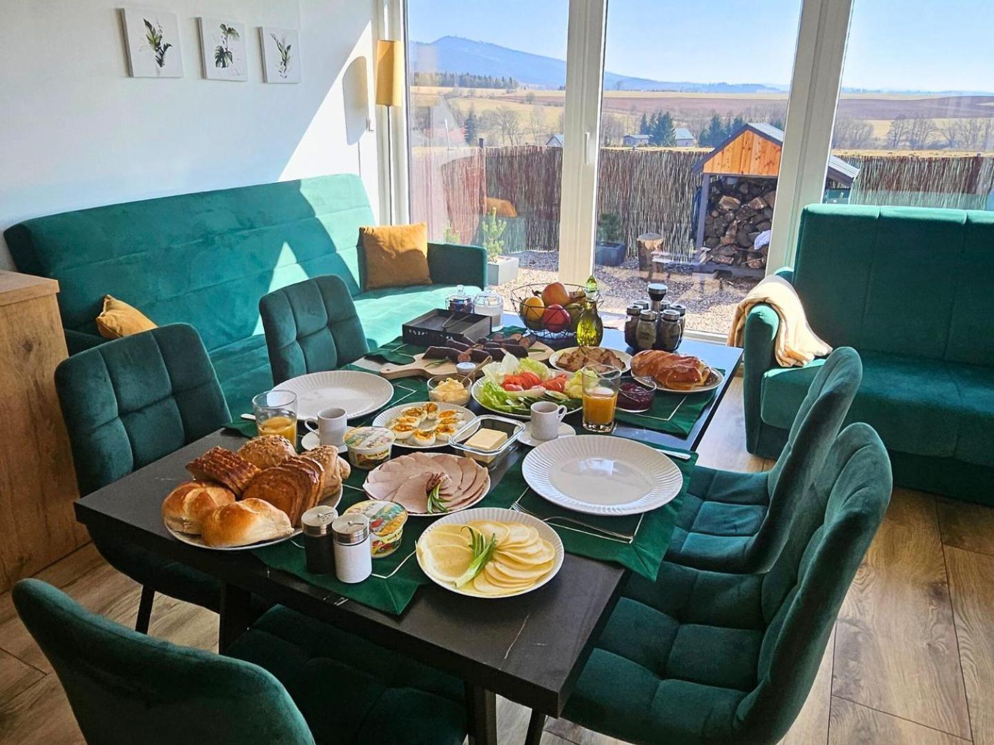 Rajska Polana Domki Premium ,Na Odludziu Z Prywatna Balia Z Jacuzzi I Sauna ,Cisza,Rowery Elektryczne,Gory,Astroprzygoda,- Adrspach, Skalne Miasto, Zamek Ksiaz,Andrzejowka,Karpacz, Sniezka,Janskie Laznie,Pec Mieroszow Экстерьер фото